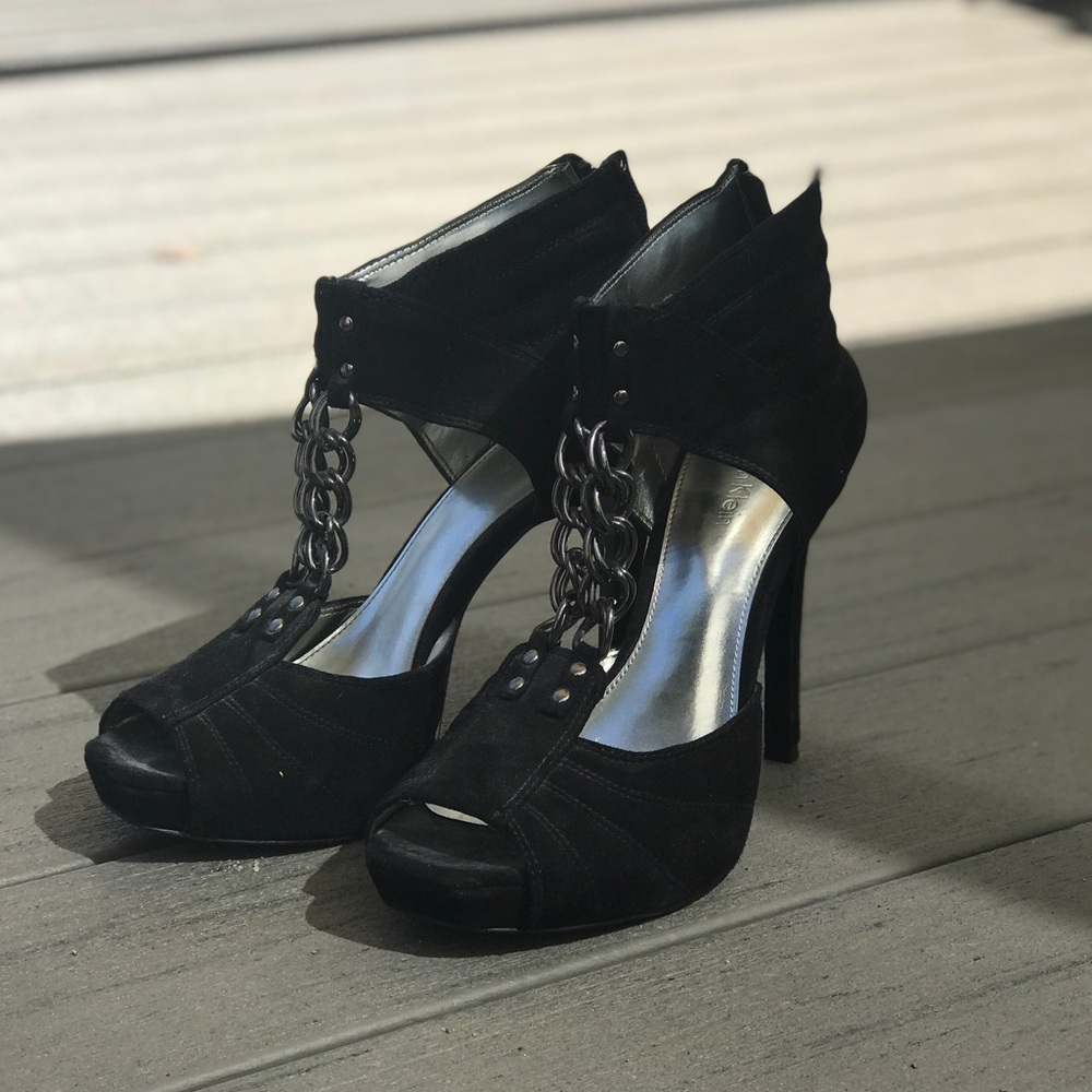Calvin Klein black heels